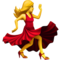 Woman Dancing emoji on Apple